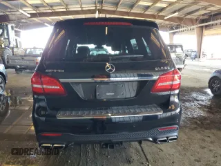 2017 Mercedes-Benz GLS 63 AMG with VIN 4JGDF7FE9HA742782, listed as a Copart auction lot 46303765 with 41,198 mi miles and Salvage title. Bid and sale history available at DreamBid. Image 6.