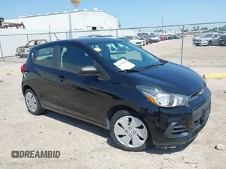 2017 Chevrolet Spark LS with VIN KL8CB6SAXHC742120, listed as a IAAI auction lot 41994844 with 55,725 mi miles. Bid and sale history available at carsss.com. Image 1.