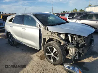 2017 Kia Sorento EX V6 with VIN 5XYPH4A59HG229579, listed as a Copart auction lot 41454795 with 67,064 mi miles and Non Repairable. Bid and sale history available at carsss.com. Image 4.