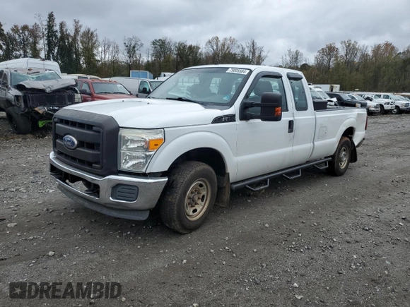 2011 Ford F-250 XL with VIN 1FT7X2A6XBEA83144, listed as a Copart auction lot 79005584 with 207,398 mi miles and Salvage title. Bid and sale history available at DreamBid. Image 1.