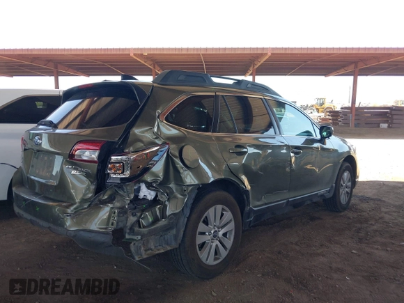 2017 Subaru Outback Premium with VIN 4S4BSACC3H3400851, listed as a IAAI auction lot 42518625 with 89,499 mi miles and . Bid and sale history available at DreamBid. Image 4.