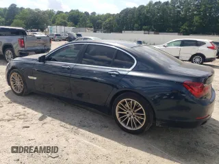 2013 BMW 7 Series 750i xDrive with VIN WBAYB6C54DD224102, listed as a Copart auction lot 60791495 with 126,218 mi miles and Clean title. Bid and sale history available at DreamBid. Image 2.