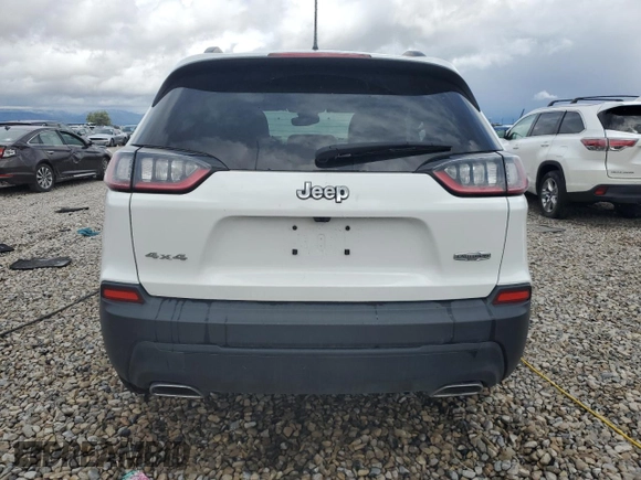 2022 Jeep Cherokee Latitude Lux with VIN 1C4PJMMX8ND554154, listed as a Copart auction lot 56482135 with 55,417 mi miles and Salvage title. Bid and sale history available at DreamBid. Image 6.