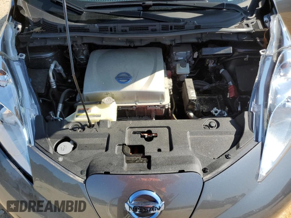 2015 Nissan LEAF SV with VIN 1N4AZ0CP8FC331957, listed as a Copart auction lot 58844613 with 78,691 mi miles. Bid and sale history available at carsss.com. Image 11.