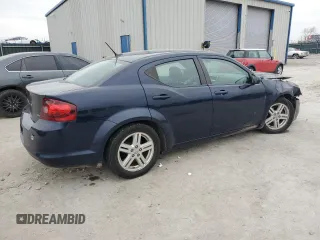 2014 Dodge Avenger SXT with VIN 1C3CDZCB4EN163493, listed as a Copart auction lot 82009014 with 103,428 mi miles and Salvage title. Bid and sale history available at DreamBid. Image 3.