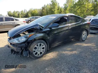 2015 Hyundai Elantra SE with VIN 5NPDH4AE4FH598813, listed as a Copart auction lot 65006625 with 161,770 mi miles and Salvage title. Bid and sale history available at DreamBid. Image 1.