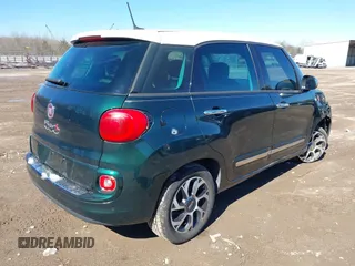 2014 FIAT 500L Lounge with VIN ZFBCFACH8EZ005438, listed as a IAAI auction lot 41617634 with 36,714 mi miles and . Bid and sale history available at DreamBid. Image 4.