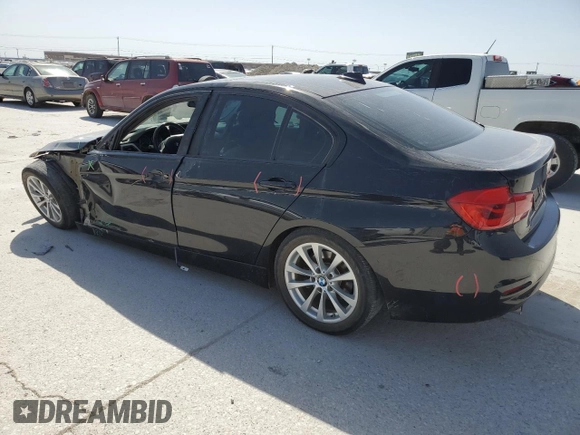 2018 BMW 3 Series 320i with VIN WBA8E1G5XJNU91447, listed as a Copart auction lot 49338895 with 114,191 mi miles and Salvage Title. Bid and sale history available at carsss.com. Image 2.