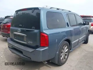 2008 Infiniti QX56 with VIN 5N3AA08D78N912991, listed as a IAAI auction lot 42069298 with 207,270 mi miles. Bid and sale history available at carsss.com. Image 4.