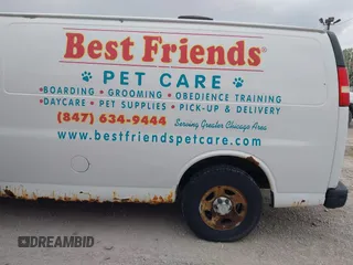2006 Chevrolet Express Cargo Van with VIN 1GCFG15X661200384, listed as a IAAI auction lot 39232859 with 131,530 mi miles. Bid and sale history available at carsss.com. Image 6.