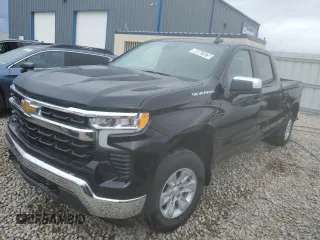 2023 Chevrolet Silverado 1500 LT with VIN 1GCUDDED1PZ318286, listed as a Copart auction lot 48467675 with 34,441 mi miles and Non Repairable. Bid and sale history available at carsss.com. Image 1.