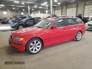 2003 BMW 3 Series 325i with VIN WBAEN33423PC12689, listed as a Copart auction lot 46623275 with 214,976 mi miles and Clean Title. Bid and sale history available at carsss.com. Image 1.