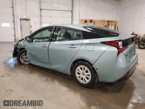 2021 Toyota Prius L Eco with VIN JTDKAMFU6M3130375, listed as a Copart auction lot 50926905 with 112,124 mi miles and Salvage Title. Bid and sale history available at carsss.com. Image 2.