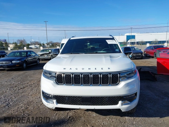 2024 Jeep Wagoneer Series II with VIN 1C4SJRBPXRS184269, listed as a IAAI auction lot 41991547 with 24,465 mi miles and . Bid and sale history available at DreamBid. Image 12.