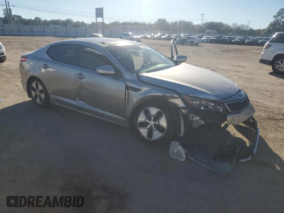2013 Kia Optima EX with VIN KNAGM4AD4D5040468, listed as a Copart auction lot 81608804 with Not provided miles and Salvage title. Bid and sale history available at DreamBid. Image 4.