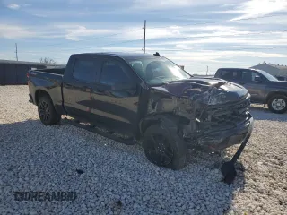 2024 Chevrolet Silverado 1500 Custom Trail Boss with VIN 3GCUDCED9RG177450, listed as a Copart auction lot 41687785 with 0 mi miles and Salvage Title. Bid and sale history available at carsss.com. Image 4.