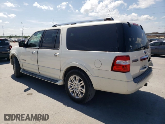 2008 Ford Expedition Max Limited with VIN 1FMFK19548LA10271, listed as a Copart auction lot 54533325 with 192,397 mi miles and Salvage title. Bid and sale history available at DreamBid. Image 2.