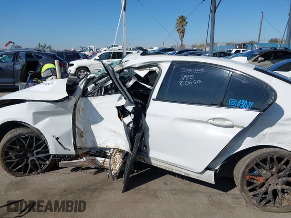 2020 BMW 5 Series 530i with VIN WBAJR3C06LCD03729, listed as a IAAI auction lot 41592367 with Not Provided miles and . Bid and sale history available at DreamBid. Image 14.