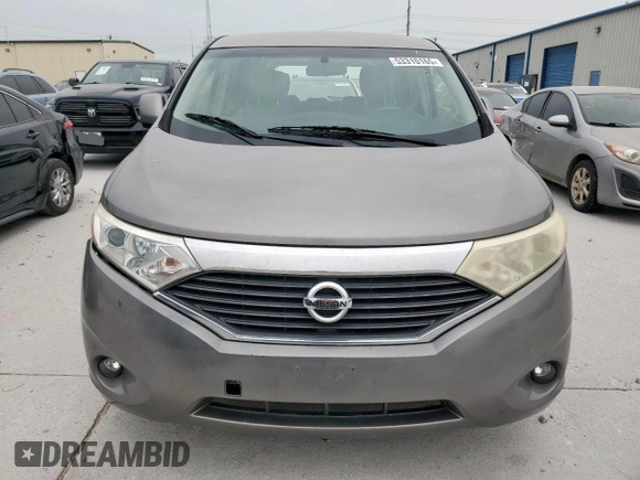 2012 Nissan Quest SL with VIN JN8AE2KP3C9051699, listed as a Copart auction lot 53310165 with 208,183 mi miles and Clean Title. Bid and sale history available at carsss.com. Image 6.