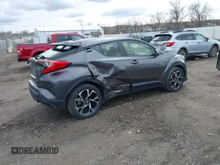2019 Toyota C-HR XLE with VIN JTNKHMBX6K1055144, listed as a IAAI auction lot 41937836 with 8,299 mi miles. Bid and sale history available at carsss.com. Image 4.