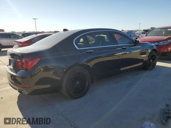 2014 BMW 7 Series ALPINA B7 xDrive with VIN WBAYF8C55ED141747, listed as a Copart auction lot 46998675 with 88,504 mi miles and Salvage Title. Bid and sale history available at DreamBid. Image 3.