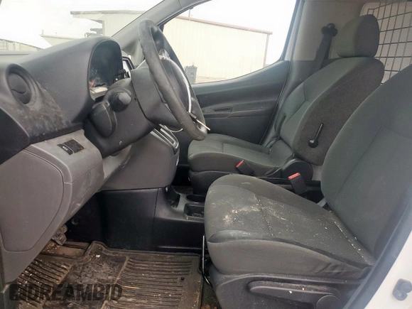 2015 Nissan NV200 S with VIN 3N6CM0KN9FK721104, listed as a Copart auction lot 57464775 with 236,441 mi miles and Salvage title. Bid and sale history available at DreamBid. Image 7.