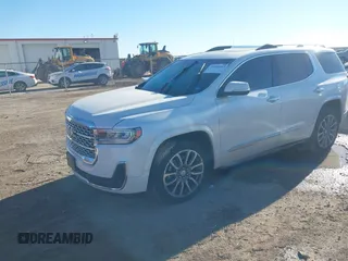 2021 GMC Acadia Denali с VIN 1GKKNXLS0MZ152043, выставлен на аукционе IAAI как лот 41069403 с пробегом 50 984 миль миль и . История ставок и продаж доступна на DreamBid. Изображение 2.