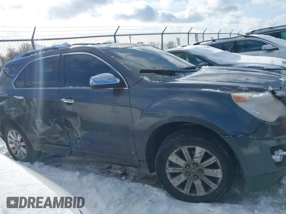 2010 Chevrolet Equinox LTZ with VIN 2CNFLGEY3A6210492, listed as a IAAI auction lot 41510035 with 142,999 mi miles and . Bid and sale history available at DreamBid. Image 13.