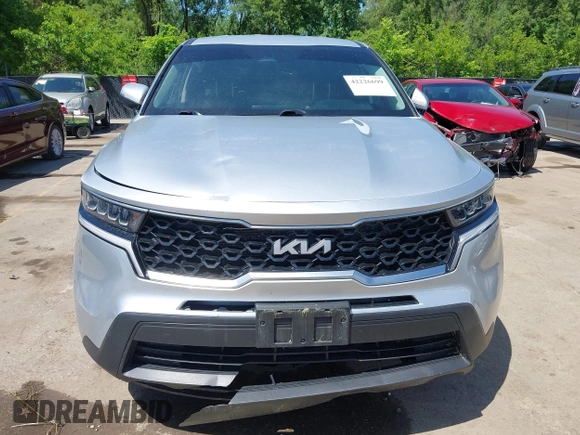 2022 Kia Sorento LX with VIN 5XYRGDLC8NG113406, listed as a IAAI auction lot 42226699 with 60,848 mi miles and . Bid and sale history available at DreamBid. Image 12.