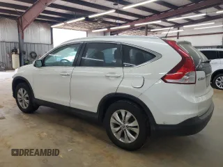 2012 Honda CR-V EX-L with VIN 5J6RM4H74CL016803, listed as a Copart auction lot 51206085 with 180,084 mi miles and Salvage Title. Bid and sale history available at carsss.com. Image 2.