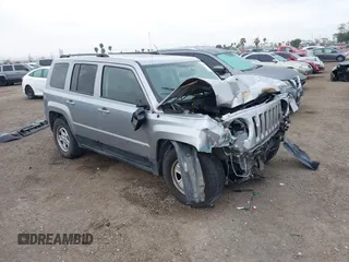 2016 Jeep Patriot Sport with VIN 1C4NJPBB6GD748930, listed as a IAAI auction lot 41881670 with 134,632 mi miles and . Bid and sale history available at carsss.com. Image 1.