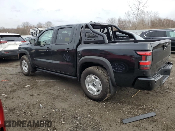 2024 Nissan Frontier SV with VIN 1N6ED1EK7RN631464, listed as a Copart auction lot 47051115 with 10 mi miles and Salvage title. Bid and sale history available at DreamBid. Image 2.