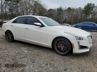 2014 Cadillac CTS Vsport Premium RWD z VIN 1G6AV5S80E0173873, wystawiony jako Copart lot #49964255 z przebiegiem 122 615 mil mil oraz Szkody całkowita. Historia ofert i sprzedaży dostępna na DreamBid. Obrazek 4.