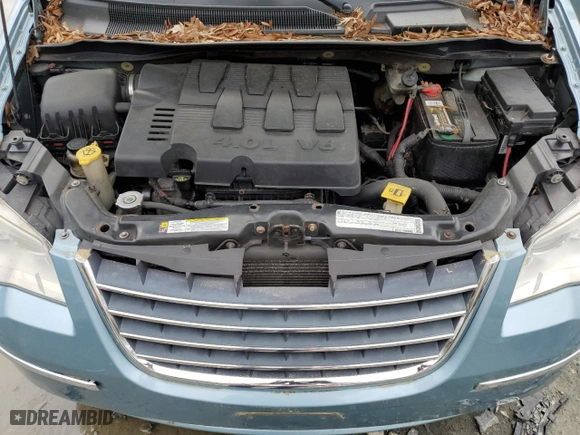 2010 Chrysler Town & Country Limited with VIN 2A4RR6DX3AR186206, listed as a Copart auction lot 52660085 with 165,459 mi miles and Clean Title. Bid and sale history available at carsss.com. Image 12.