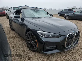 2023 BMW 4 Series 430i xDrive with VIN WBA43AT08PCM90476, listed as a Copart auction lot 50727785 with 11,677 mi miles and Salvage Title. Bid and sale history available at DreamBid. Image 4.