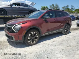 2023 Kia Sportage X-Line z VIN 5XYK6CAF3PG130533, wystawiony jako Copart lot #54600434 z przebiegiem 15 915 mil mil oraz Szkoda całkowita • Salvage title. Historia ofert i sprzedaży dostępna na DreamBid. Obrazek 1.