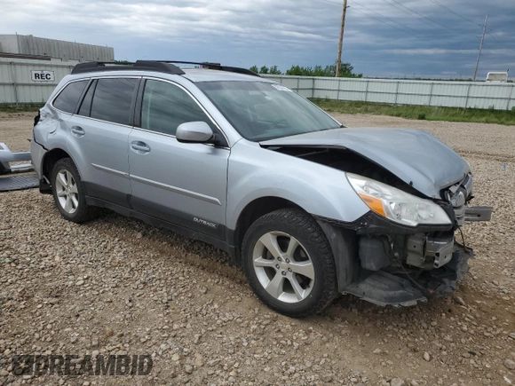 2014 Subaru Outback Limited with VIN 4S4BRCLC6E3260605, listed as a Copart auction lot 59238705 with 85,283 mi miles and Salvage title. Bid and sale history available at DreamBid. Image 4.