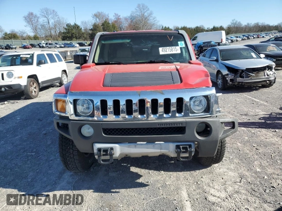 2008 Hummer H3 SUV Luxury with VIN 5GTEN13E788181236, listed as a Copart auction lot 49215815 with 209,136 mi miles and Salvage Title. Bid and sale history available at carsss.com. Image 5.