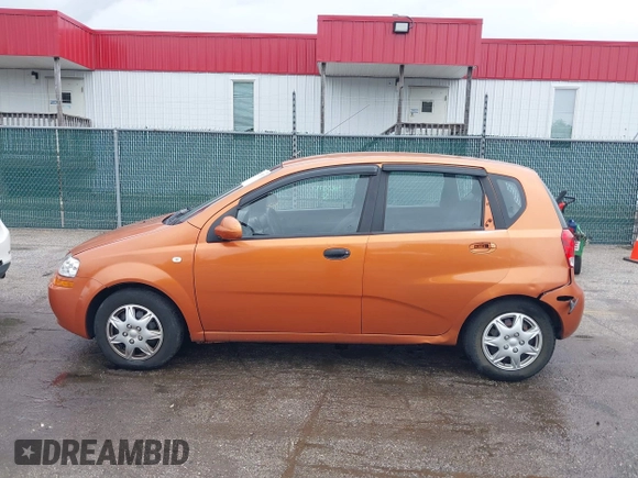 2006 Chevrolet Aveo LS with VIN KL1TD66646B518732, listed as a IAAI auction lot 42331787 with 145,491 mi miles and . Bid and sale history available at DreamBid. Image 14.