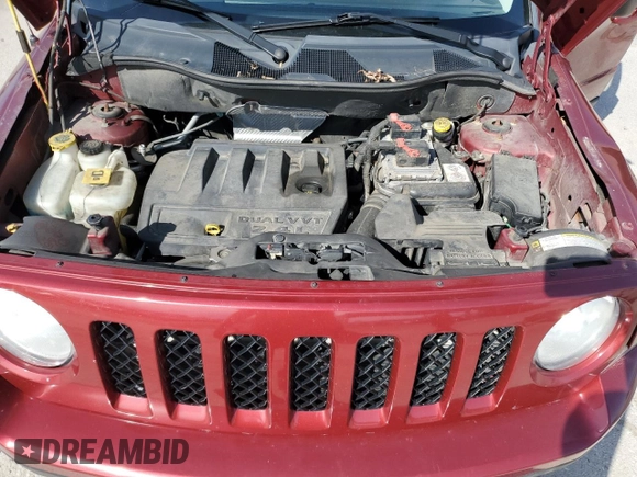2012 Jeep Patriot Latitude with VIN 1C4NJRFB5CD696416, listed as a Copart auction lot 49628515 with 142,790 mi miles and Salvage Title. Bid and sale history available at carsss.com. Image 13.