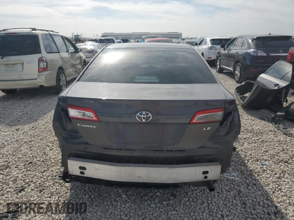 2014 Toyota Camry L with VIN 4T4BF1FK6ER346948, listed as a Copart auction lot 48670505 with 235,793 mi miles and Salvage Title. Bid and sale history available at carsss.com. Image 6.