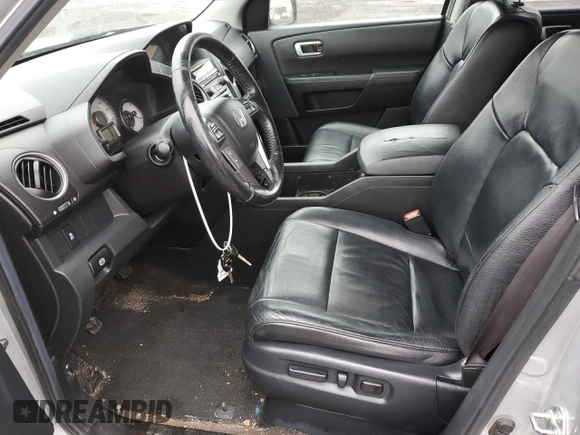 2013 Honda Pilot EX-L with VIN 5FNYF4H66DB034873, listed as a Copart auction lot 49521795 with 172,195 mi miles and Salvage Title. Bid and sale history available at carsss.com. Image 7.