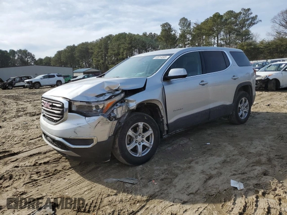 2017 GMC Acadia SLE with VIN 1GKKNKLA1HZ286270, listed as a Copart auction lot 43014505 with 87,099 mi miles and Salvage Title. Bid and sale history available at DreamBid. Image 1.