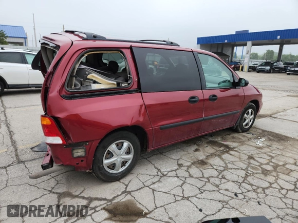 2003 Ford Windstar LX with VIN 2FMZA51493BB03497, listed as a Copart auction lot 59277735 with 102,064 mi miles and Salvage title. Bid and sale history available at DreamBid. Image 3.