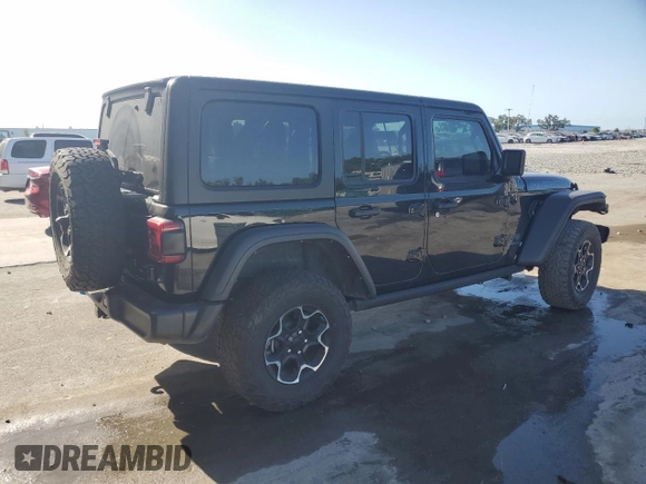 2023 Jeep Wrangler Rubicon z VIN 1C4JJXR62PW663711, wystawiony jako Copart lot #54816255 z przebiegiem 29 123 mil mil oraz Szkoda całkowita • Salvage title. Historia ofert i sprzedaży dostępna na DreamBid. Obrazek 3.