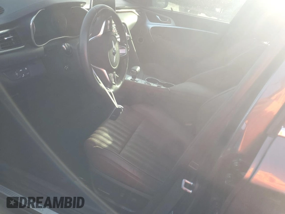 2021 Genesis G70 2.0T with VIN KMTG34LA8MU066796, listed as a Copart auction lot 82797274 with Not provided miles and Non repairable. Bid and sale history available at DreamBid. Image 7.