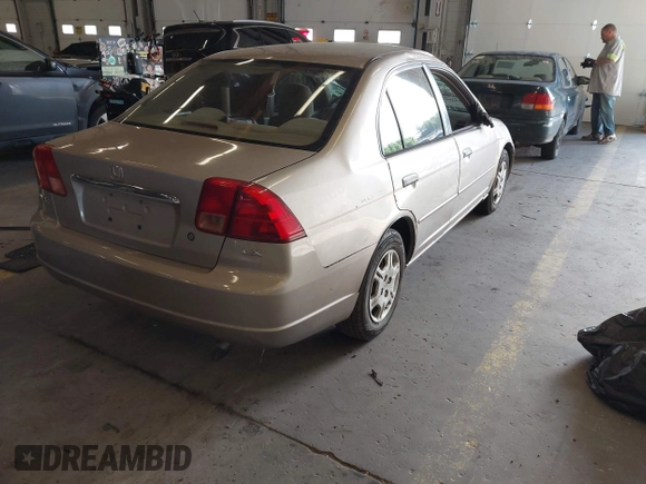2001 Honda Civic LX z VIN 2HGES16571H556376, wystawiony jako IAAI lot #42203997 z przebiegiem 175 778 mil mil oraz . Historia ofert i sprzedaży dostępna na DreamBid. Obrazek 4.