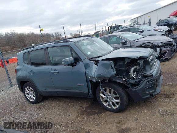2017 Jeep Renegade Latitude with VIN ZACCJABB5HPF75067, listed as a IAAI auction lot 41493068 with 98,189 mi miles and . Bid and sale history available at DreamBid. Image 13.
