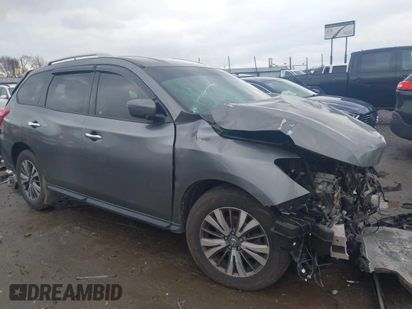 2018 Nissan Pathfinder SL with VIN 5N1DR2MM2JC645941, listed as a IAAI auction lot 41117695 with 1 mi miles. Bid and sale history available at carsss.com. Image 12.