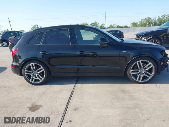 2016 Audi SQ5 Premium Plus with VIN WA1CCAFP8GA012796, listed as a IAAI auction lot 41989801 with 81,431 mi miles and . Bid and sale history available at DreamBid. Image 13.